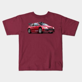 Citroen C4 WRC - Sebastien Loeb Kids T-Shirt